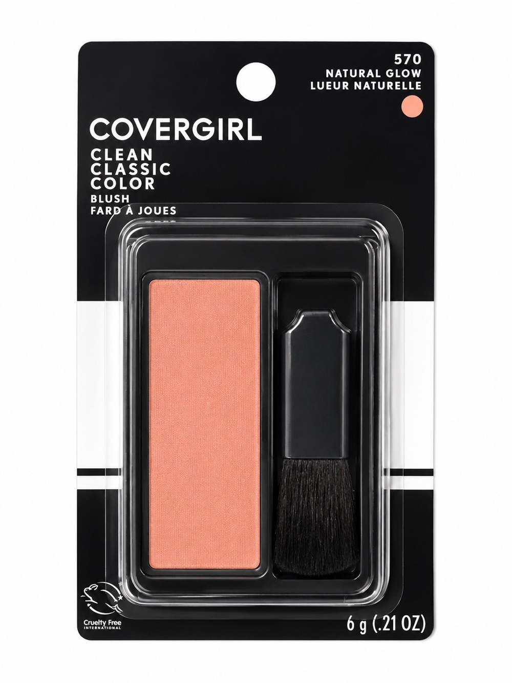 COVERGIRL clean classic Blush Natural Glow (570) DISCONTINUED